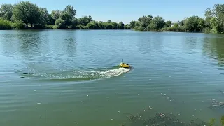 Кораблик для рыбалки Камарад GPS автопилот и эхолот Toslon TF500 🚤 Подробное руководство ✅ На воде