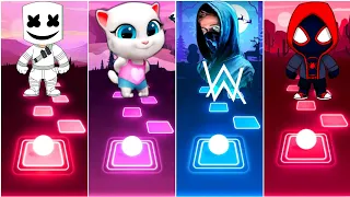 Marshmello - Alone | Alma Zarza - Tutu | Alan walker - Faded | Post Malone - Sunflower