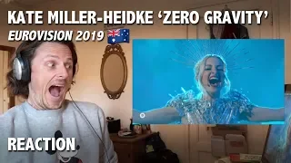 REACTION - 'Zero Gravity', Kate Miller-Heidke - Eurovision 2019 ('Australia Decides' performance)