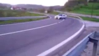 BMW M5 Best Drift M5 3,8 E34 Alpina Autobahn freeway ramp motorway