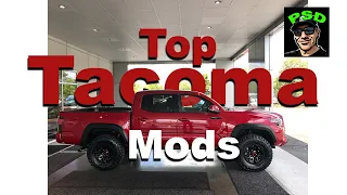 My first Tacoma mods