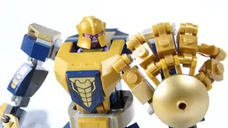 LEGO Avengers: Thanos Builds A Mech STOP MOTION | LEGO Marvel | Billy Bricks Compilations