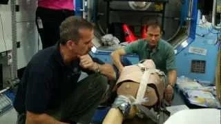 Chris Hadfield trains for medical emergencies