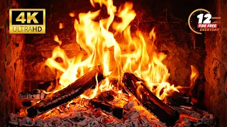 🔥Amazing Fireplace 4K Ambience with Crackling Fire Sounds. Enjoy The Cozy Fireplace Wallpaper on TV.