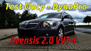 Toyota Avensis T25 / Engine Power TEST | 2.0 VVT-I