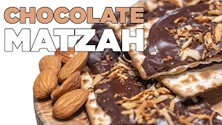 Homemade Passover Recipe | Chocolate Matzo| Tasty and Easy