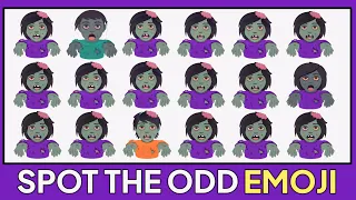 ⚡️Find the Odd Emoji Challenge || Mindbloom Quiz 🤷 🧠