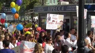 День города Гвардейска - шествие на площадь