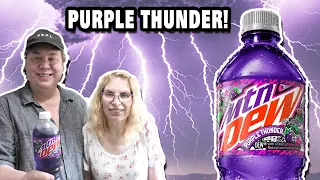 Mtn Dew Purple Thunder - Is it Grape or Plum? REAL Review