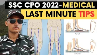 SSC CPO MEDICAL TEST EXPERIENCE || LAST MINUTE TIPS FOR SSC CPO 2022 || DETAILED VIDEO #ssc#cpo