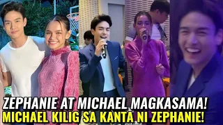 KILIG! Zephanie KUMANTA ng OST ng   "Luv Is" CAN this be LOVE Michael Sager KILIG na KILIG!