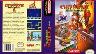 Chip 'n Dale Rescue Rangers 2 NES Gameplay Longplay (Полное прохождение)