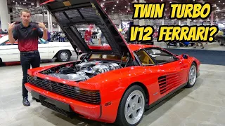 Следует ли мне купить эту модифицированную TWIN TURBO Ferrari Testarossa?