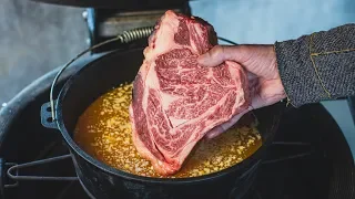 This Steak is Cooked in Butter