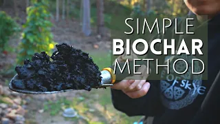 How to Make Activated Charcoal (Biochar) 🔥 to Feed Your Garden Using Waste from the Fireplace