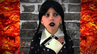 Wednesday Addams and Alice  - The Floor Is Lava and other stories for kids