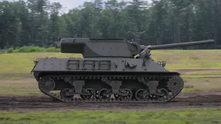 WW2 Tank Demo Weekend at American Heritage Museum  July 2023