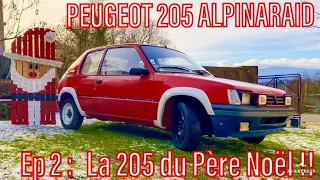 205 alpinaraid : la 205 du Père Noël ?