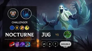 Nocturne Jungle vs Zac - EUW Challenger Patch 10.23