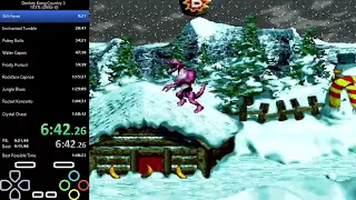 Donkey Kong Country 3 103% Speedrun 1:49:38 [Former WR]