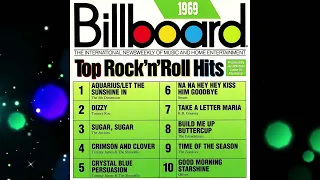 Billboard Top Rock'N'Roll Hits - 1969🎵The 5th Dimension/The Temptations/The Zombies/The Archies