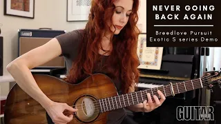 "Never Going Back Again" by Fleetwood Mac - Breedlove Demo by Gretchen Menn