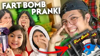 The STINK BOMB Prank!! (Ambaho haha!) | Ranz and niana