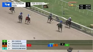 Gulfstream Park February 20, 2021 Race 1