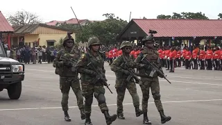 GHANA ARMÉD F0RCES HISTORIC ALL-FEMALE PARADE TO CELEBRATE 60 YEARS FEMALE MILITARY SERVICE HELD