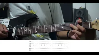 How To Play Smells Like Teen Spirit (Bombox Rehearsal / Demo) Solo Tutorial [+Tabs] - Zackread