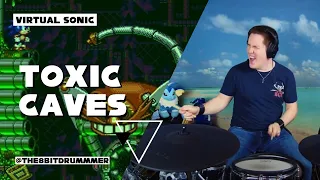 @The8BitDrummer / Return To The Toxic Caves (Virtual Sonic) / Blind Cover