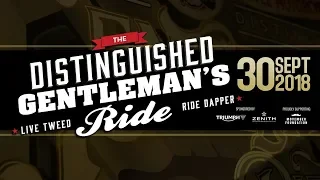 Distinguished Gentleman's Ride 2018