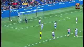 Memphis Depay first goal for Barcelona