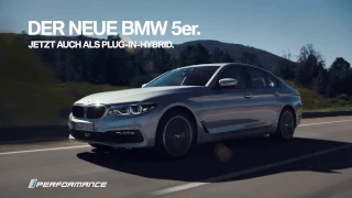 BMW 5er Werbung 2017: Plug-in-Hybrid 530e G30