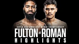 STEPHEN FULTON VS DANIEL ROMAN HIGHLIGHTS / BOXING