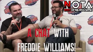 The Nerds sit down and chat with Freddie Williams II at Soda City Comic Con 2018!