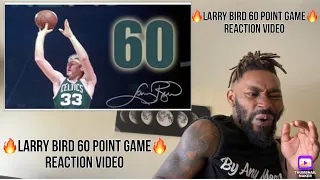 Larry Bird Reaction! Larry Bird 60 Point Game Reaction! Larry Bird Scores 60 on Atlanta Hawks [2021]