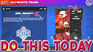 HOW TO GET ANY 99 NFL DRAFT PLAYER FREE FREE! LTD TIME FREE MUTCOIN METHOD! Madden 24 Ultimate Team