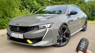Peugeot 508 PSE 2022 - FULL VISUAL REVIEW (exterior, interior, POV drive day & night)