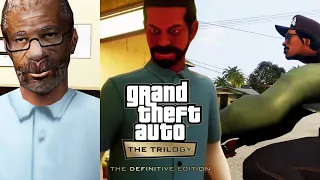 😂 ГТА ТРИЛОГИЯ | САМЫЕ УГАРНЫЕ БАГИ, СМЕШНЫЕ МОМЕНТЫ | GTA Trilogy Definitive Edition Bugs