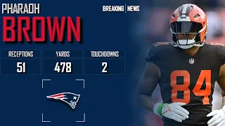 NEW ENGLAND PATRIOTS: Pharaoh Brown ᴴᴰ