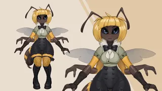 [LIVE 2D] Bee Vtuber Avatar