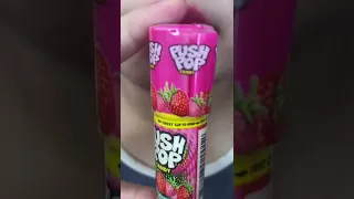 asmr SATISFYINGLY SWEET PUSH POP CANDY LOLLIPOP eating sounds #Shots