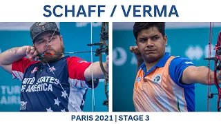 Kris Schaff v Abhishek Verma – compound men gold | Paris 2021 Hyundai Archery World Cup S3