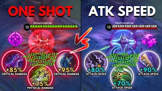 Argus One Shot Build vs Argus Attack Speed Build