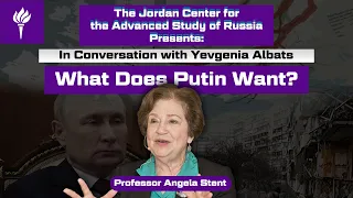 Foreign Policy Expert Angela Stent in Conversation with Yevgenia Albats