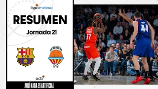 Barça - Valencia Basket (76-79) RESUMEN | Liga Endesa 2023-24