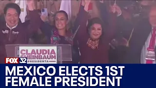 Mexico elects first female president Claudia Sheinbaum
