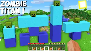 What is THE BEST WAY TO SPAWN A SUPER GIANT ZOMBIE TITAN in Minecraft ? NEW ZOMBIE !