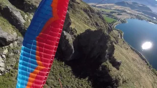 Daring Skydivers Perform Full Rotations Through New Zealand Countryside